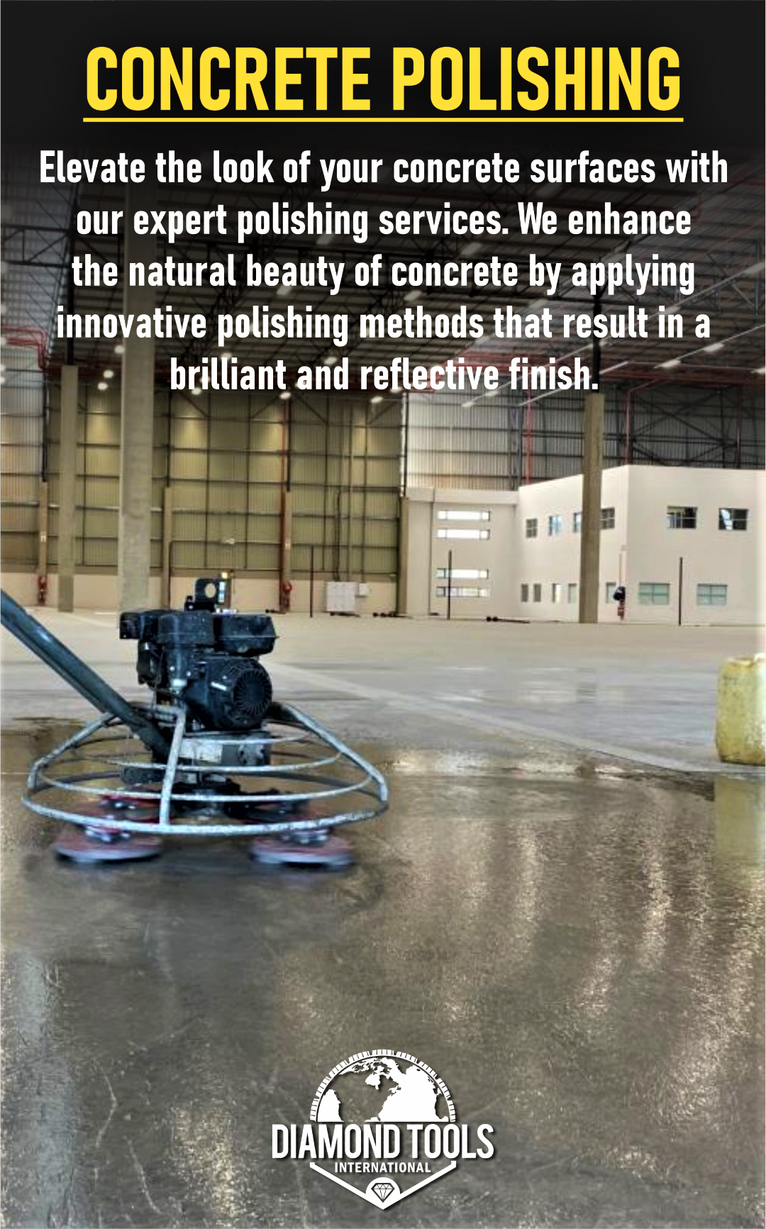 Diamond Tools International Concrete Polishing & Grinding Diamond